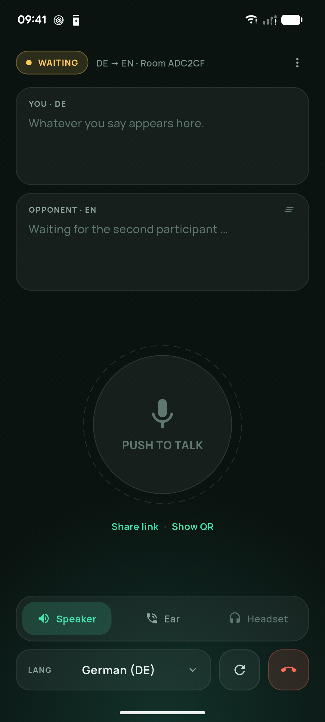 Tookoo Turn-by-Turn waiting screen